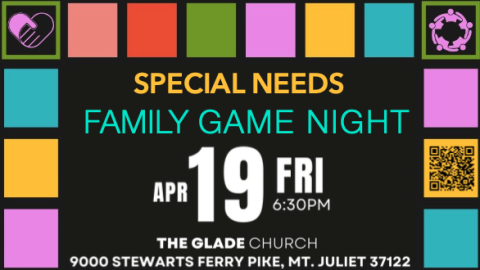 Special Needs Ministry Family Game Night